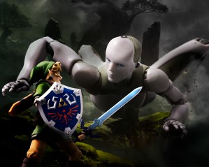 Link vs synthetic human